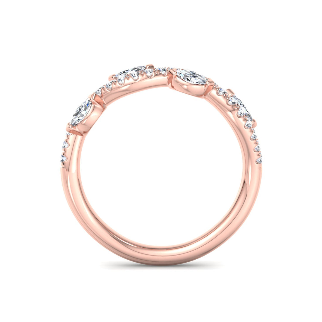 Interlocking Diamond Ring - Krishnashray