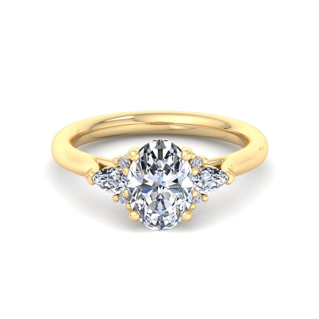 Modern solitaire ring influenced by Orchard’s luxury fashion scene