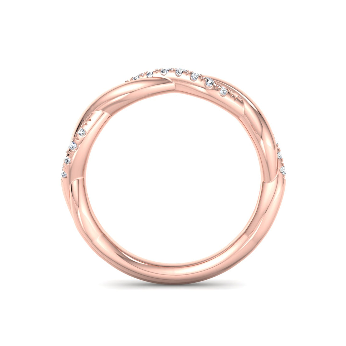 Entwined Diamond Ring - Krishnashray
