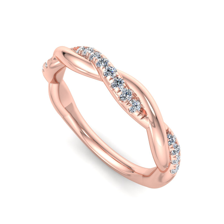 Entwined Diamond Ring - Krishnashray