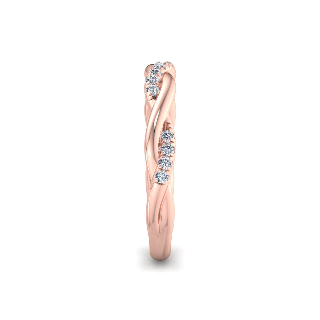 Entwined Diamond Ring - Krishnashray