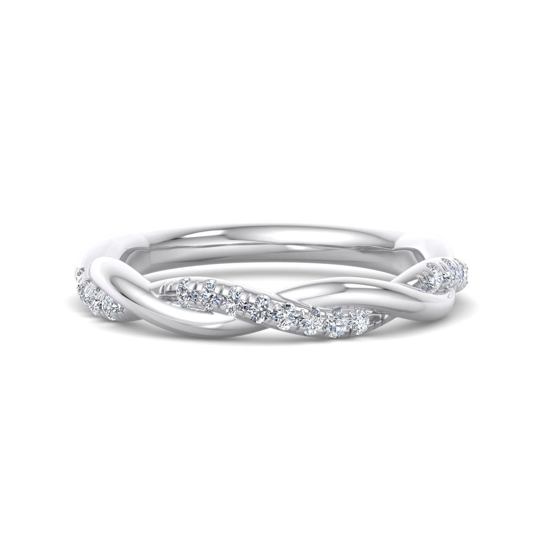 Entwined Diamond Ring - Krishnashray