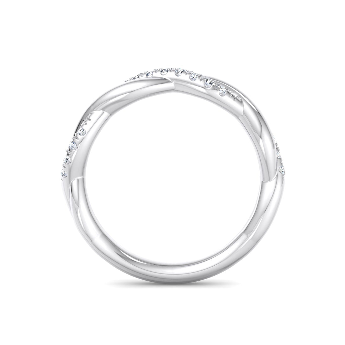 Entwined Diamond Ring - Krishnashray