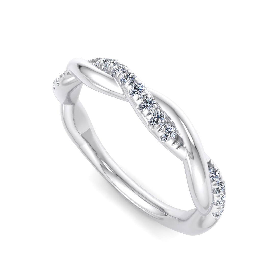 Entwined Diamond Ring - Krishnashray