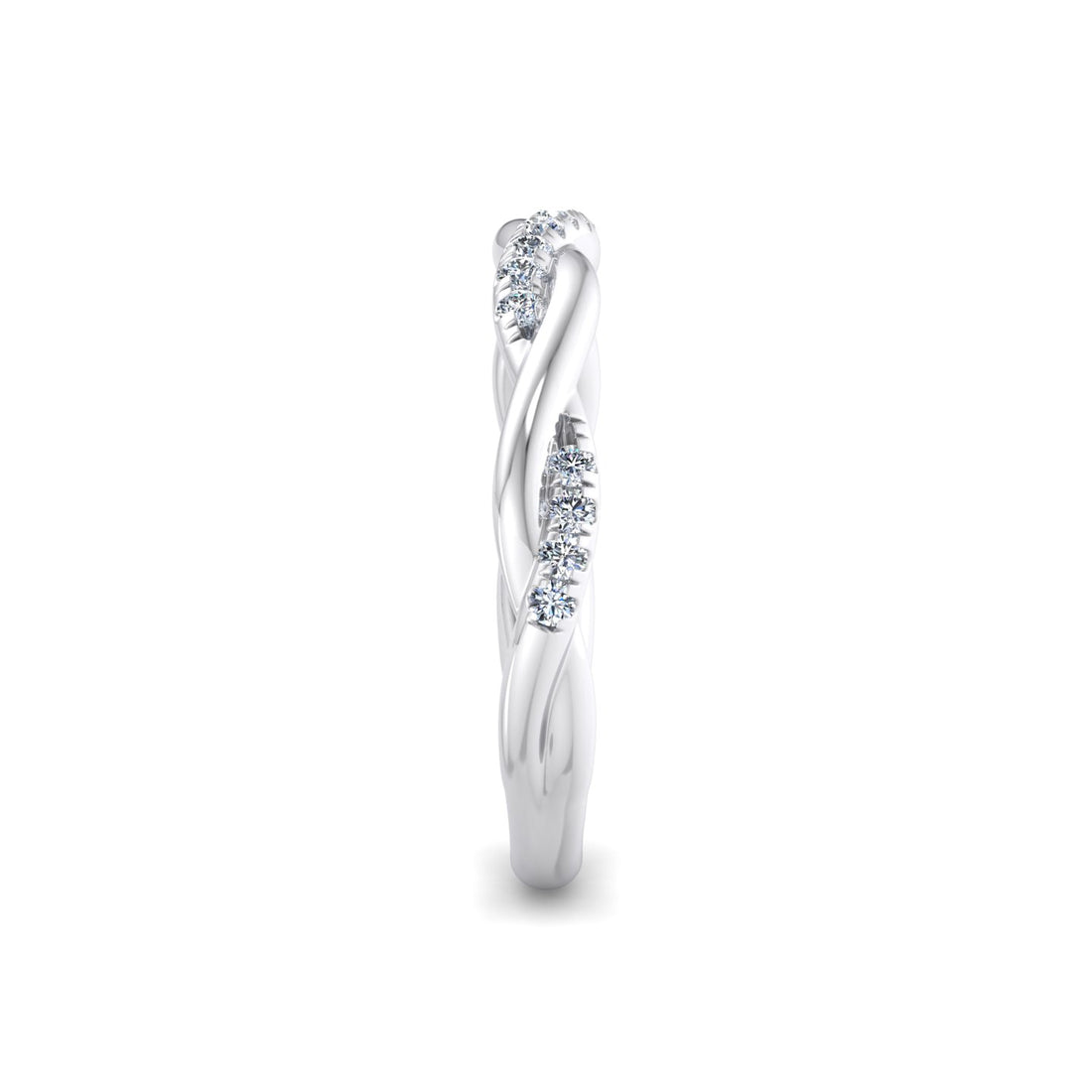 Entwined Diamond Ring - Krishnashray