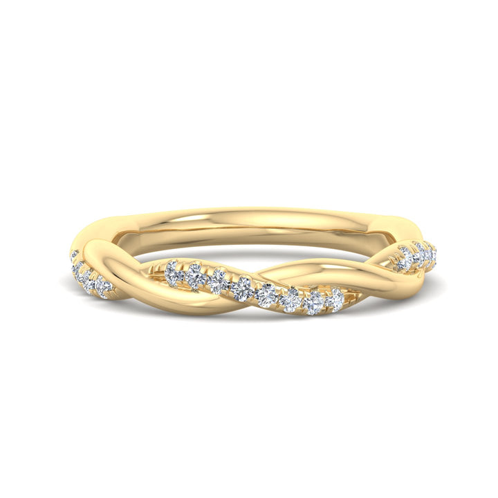 Entwined Diamond Ring - Krishnashray