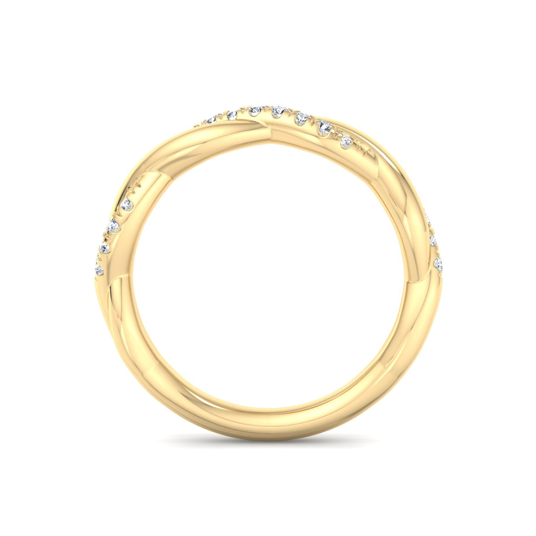Entwined Diamond Ring - Krishnashray