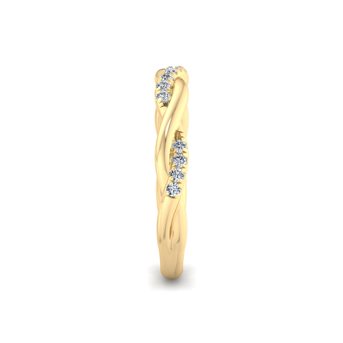 Entwined Diamond Ring - Krishnashray