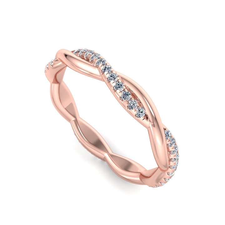 Entwined Diamond Ring - Krishnashray