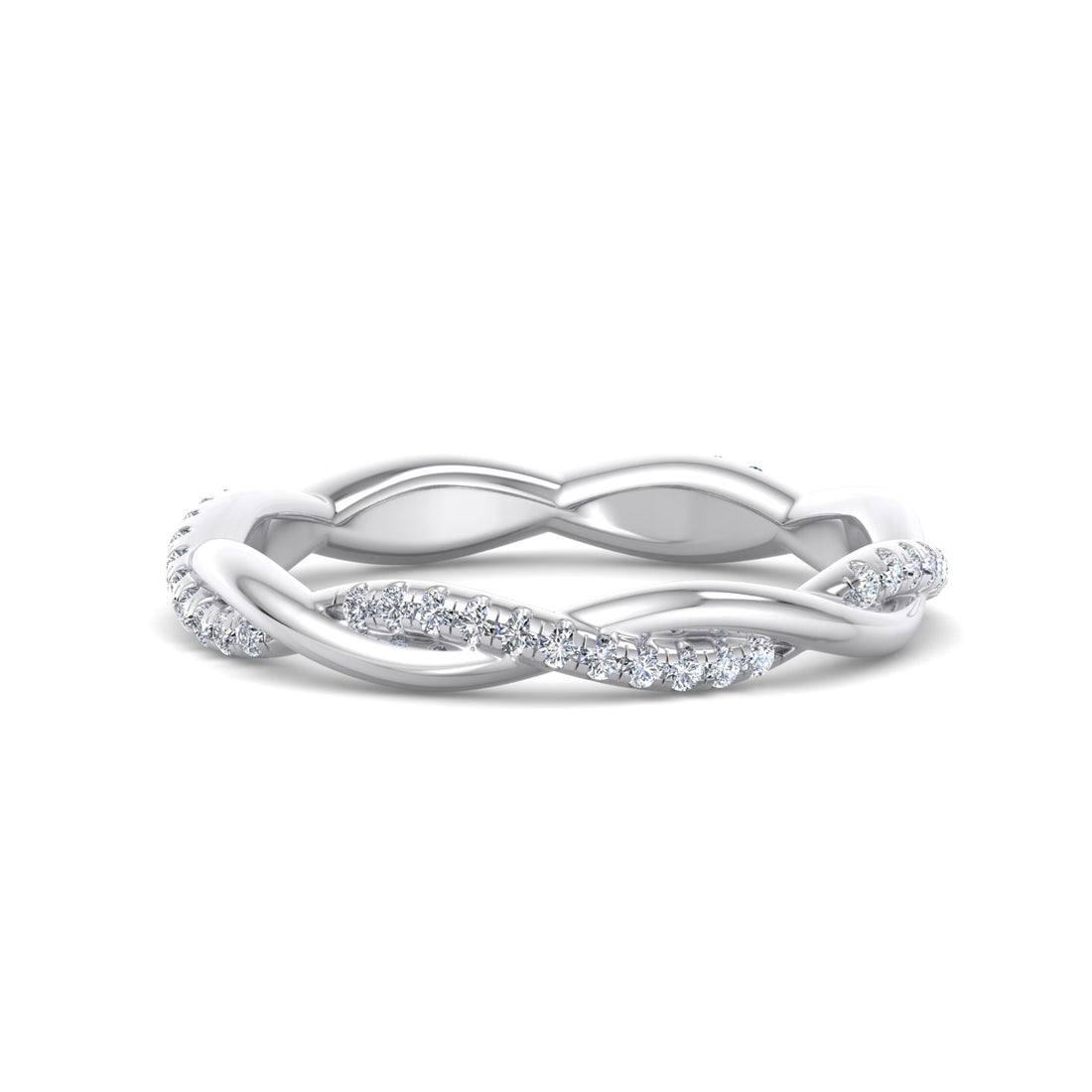 Entwined Diamond Ring - Krishnashray