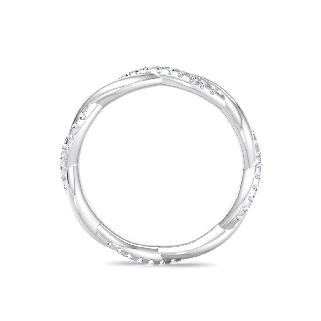 Entwined Diamond Ring - Krishnashray