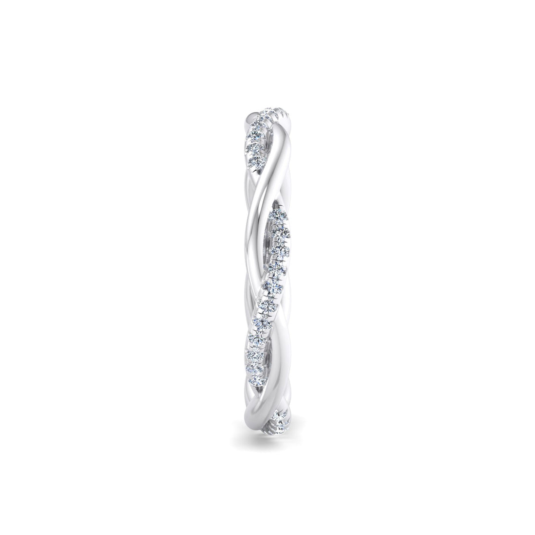 Entwined Diamond Ring - Krishnashray