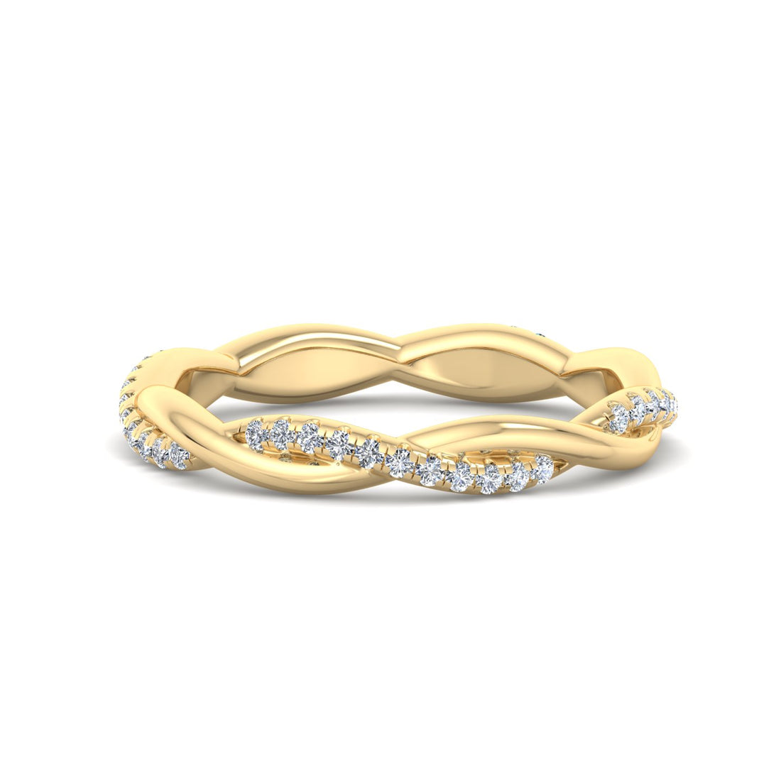 Entwined Diamond Ring - Krishnashray