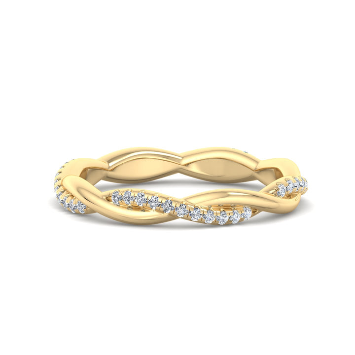 Entwined Diamond Ring - Krishnashray