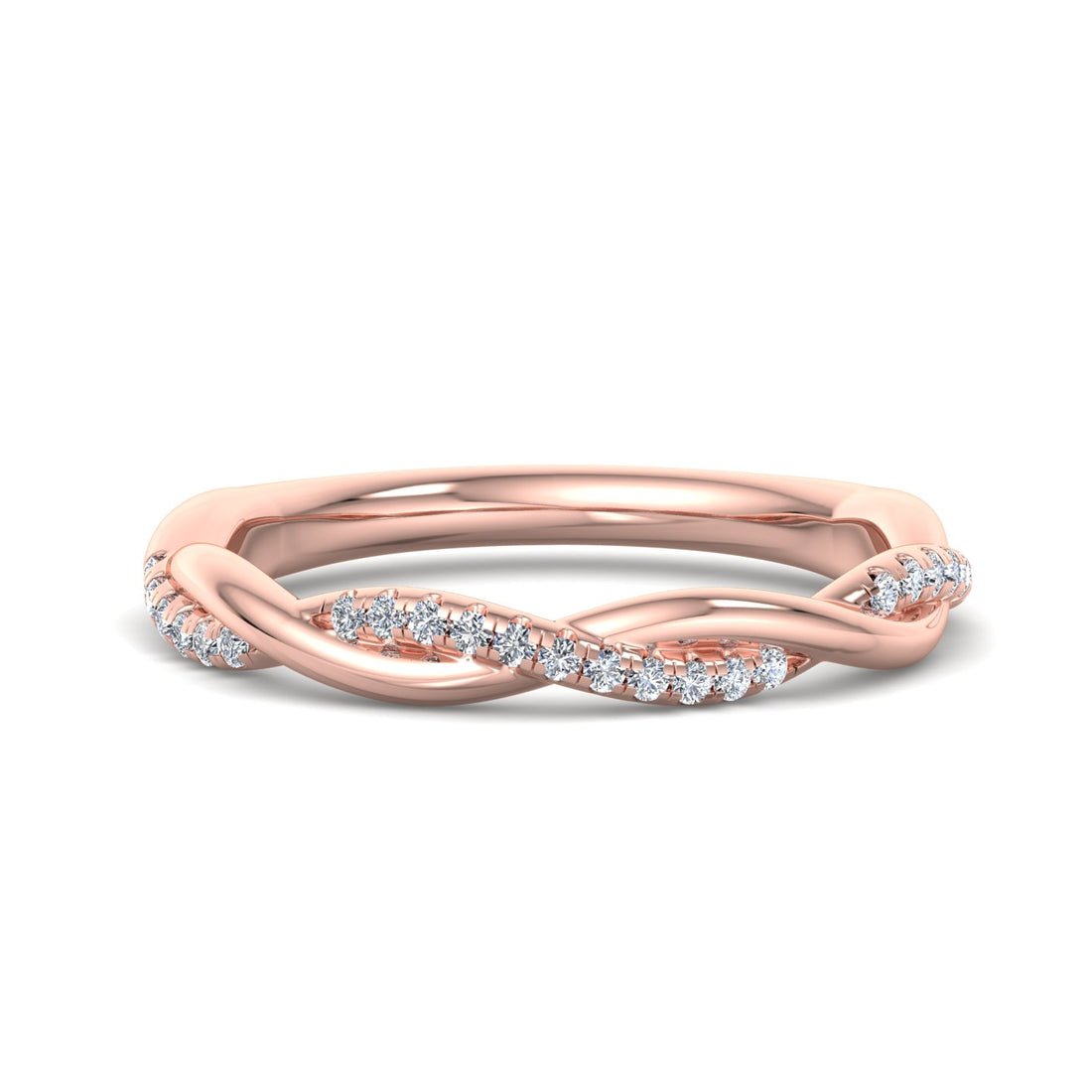 Twisted Diamond Ring - Krishnashray