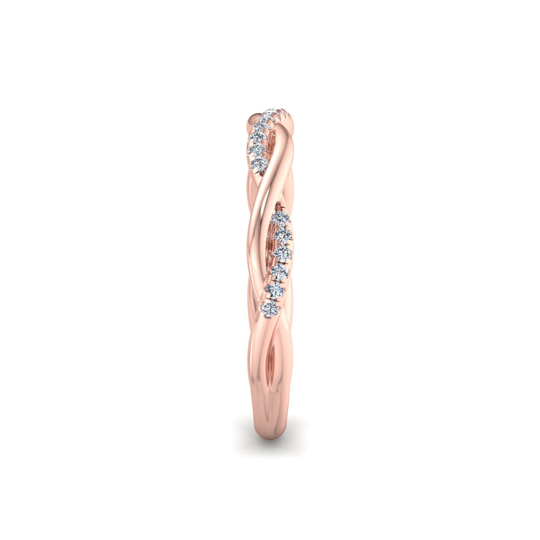 Twisted Diamond Ring - Krishnashray