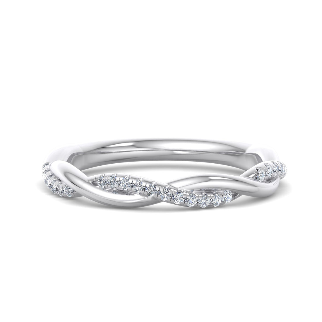 Twisted Diamond Ring - Krishnashray