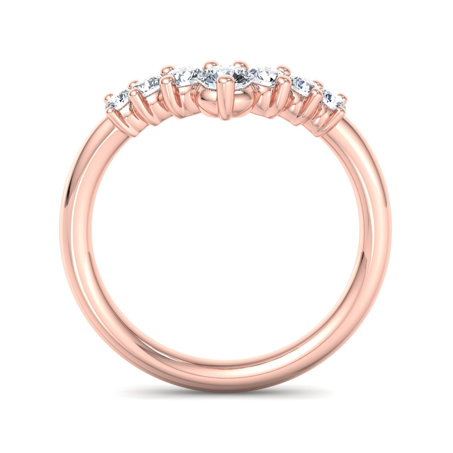 Diamond V-Shaped Ring - Krishnashray