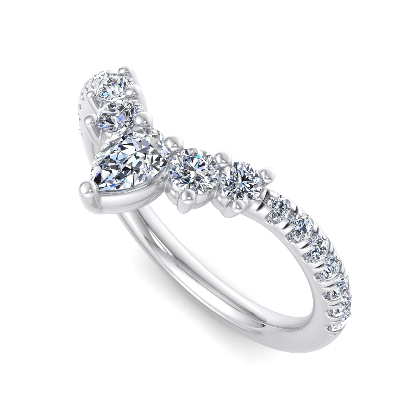 Elegance Diamond Ring - Krishnashray
