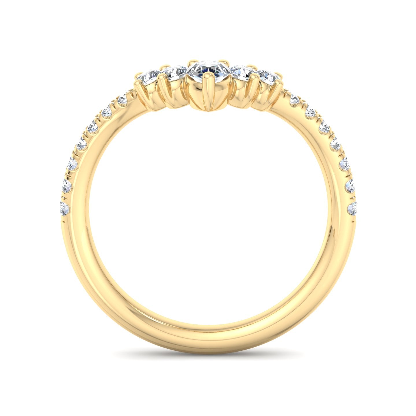 Elegance Diamond Ring - Krishnashray