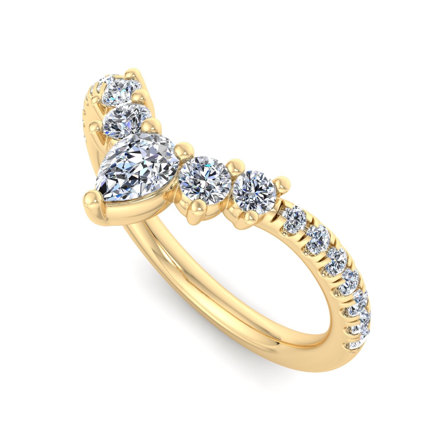 Elegance Diamond Ring - Krishnashray
