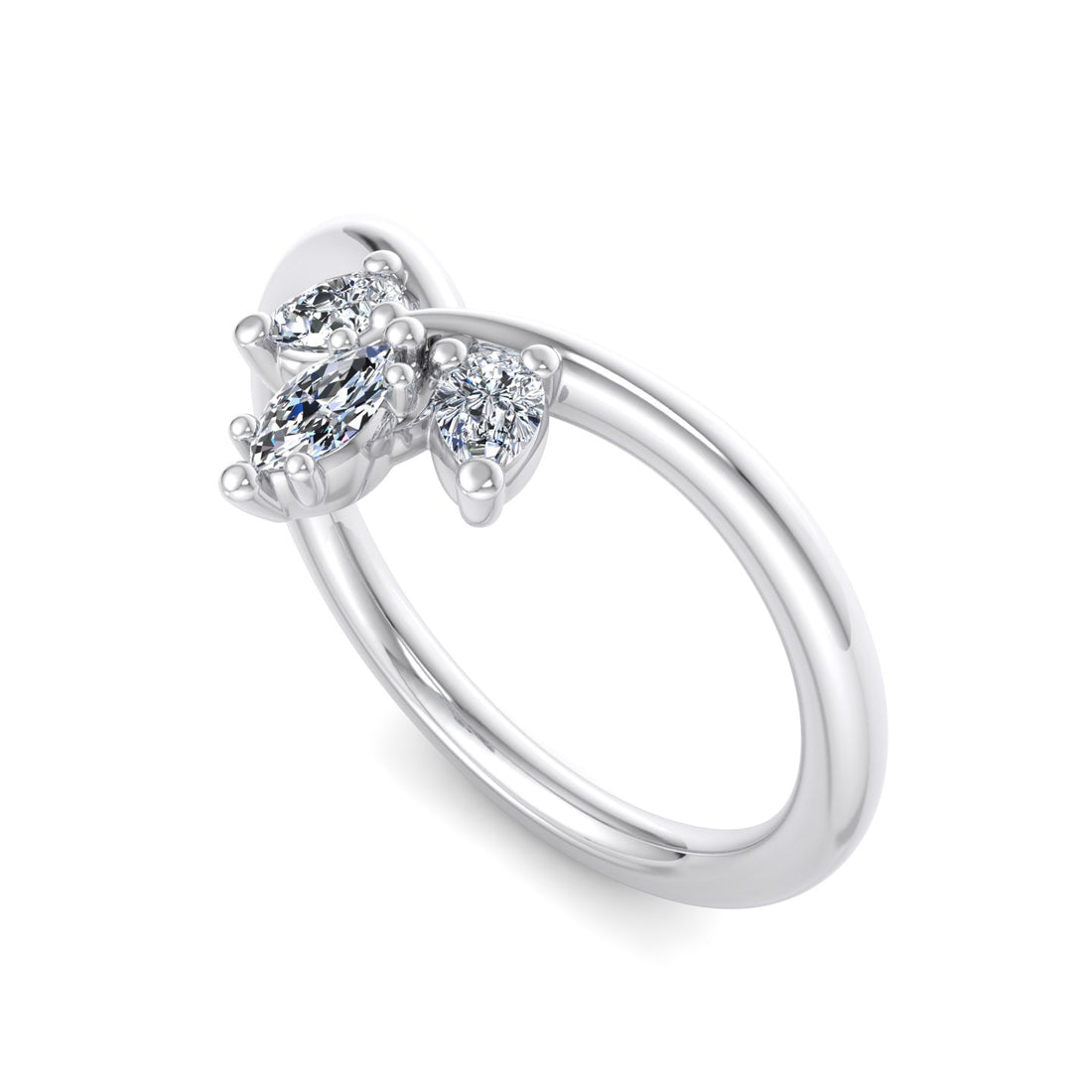 Trinity Diamond Ring - Krishnashray