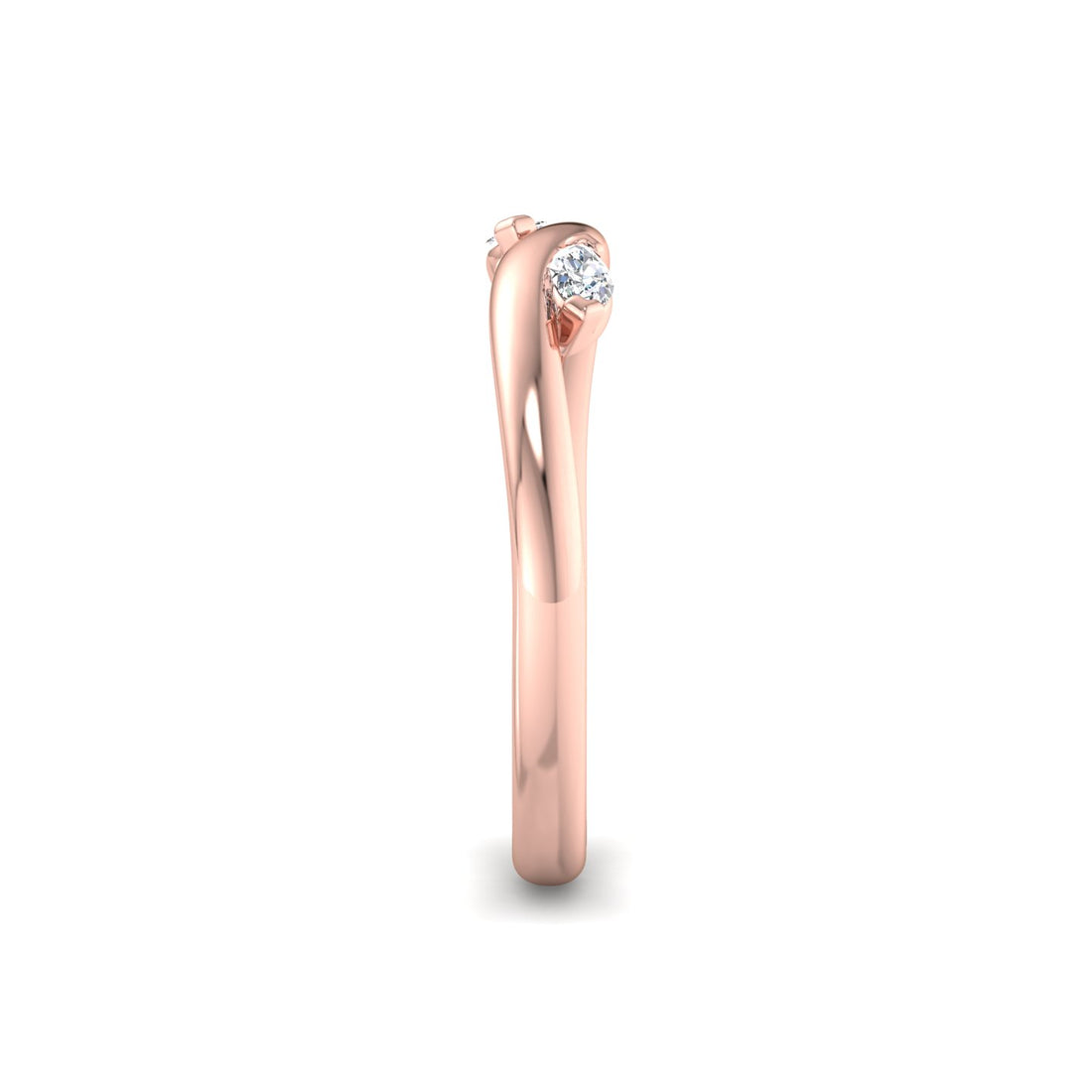 Crossover Diamond Ring - Krishnashray