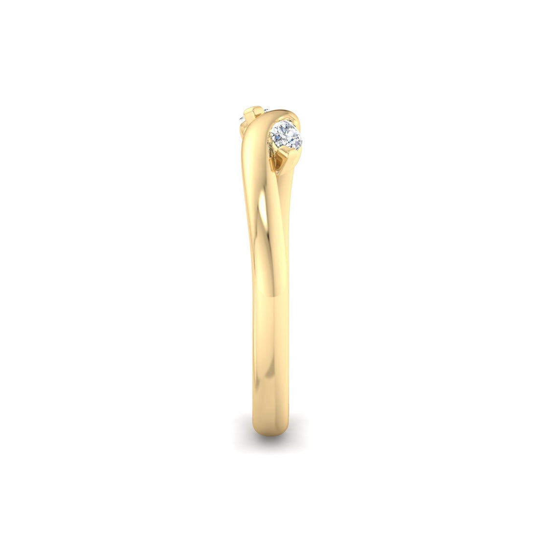 Crossover Diamond Ring - Krishnashray
