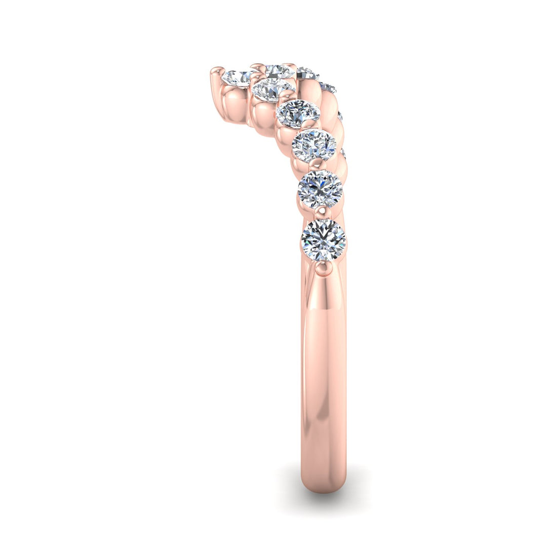 Diamond Wishbone Ring - Krishnashray