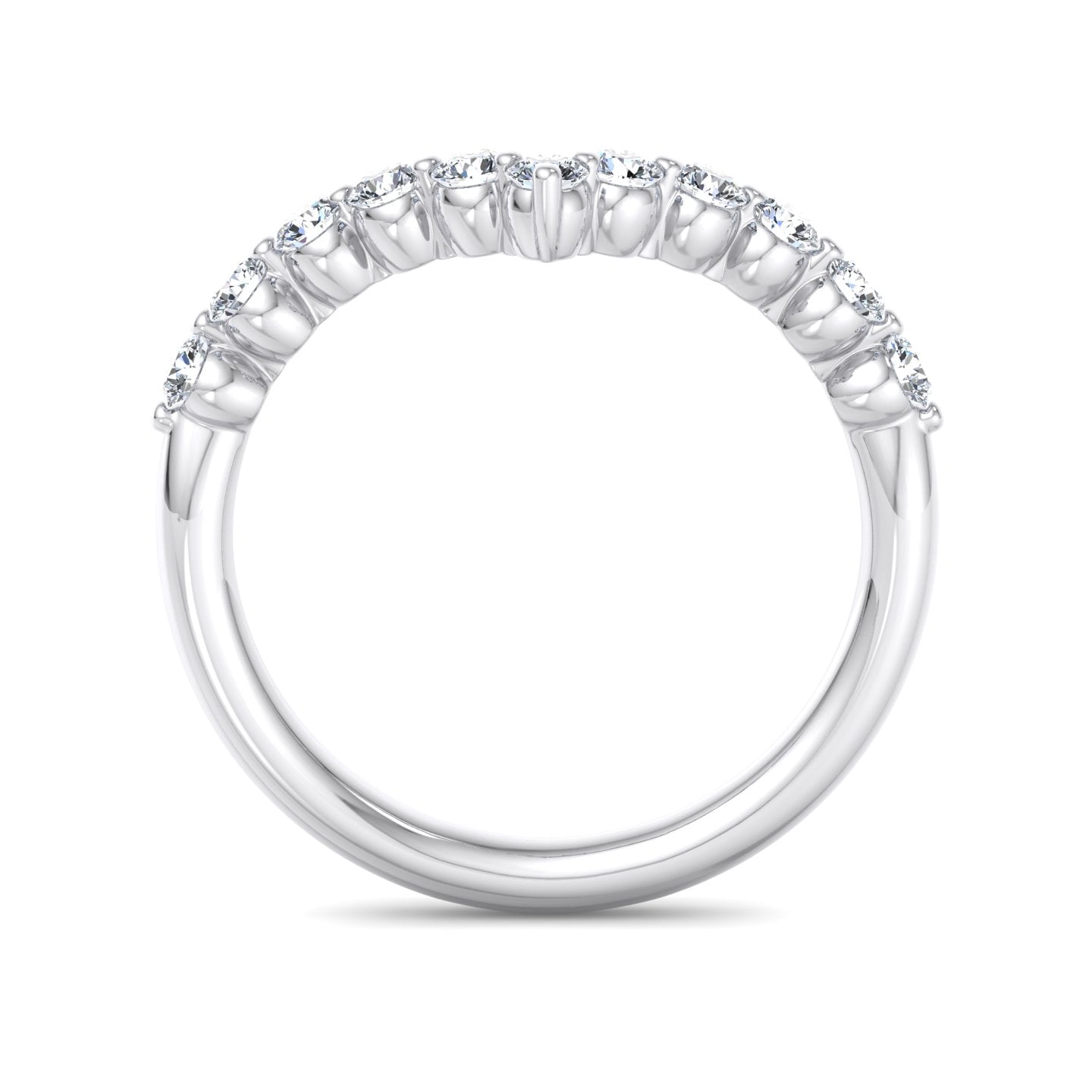 Diamond Wishbone Ring - Krishnashray