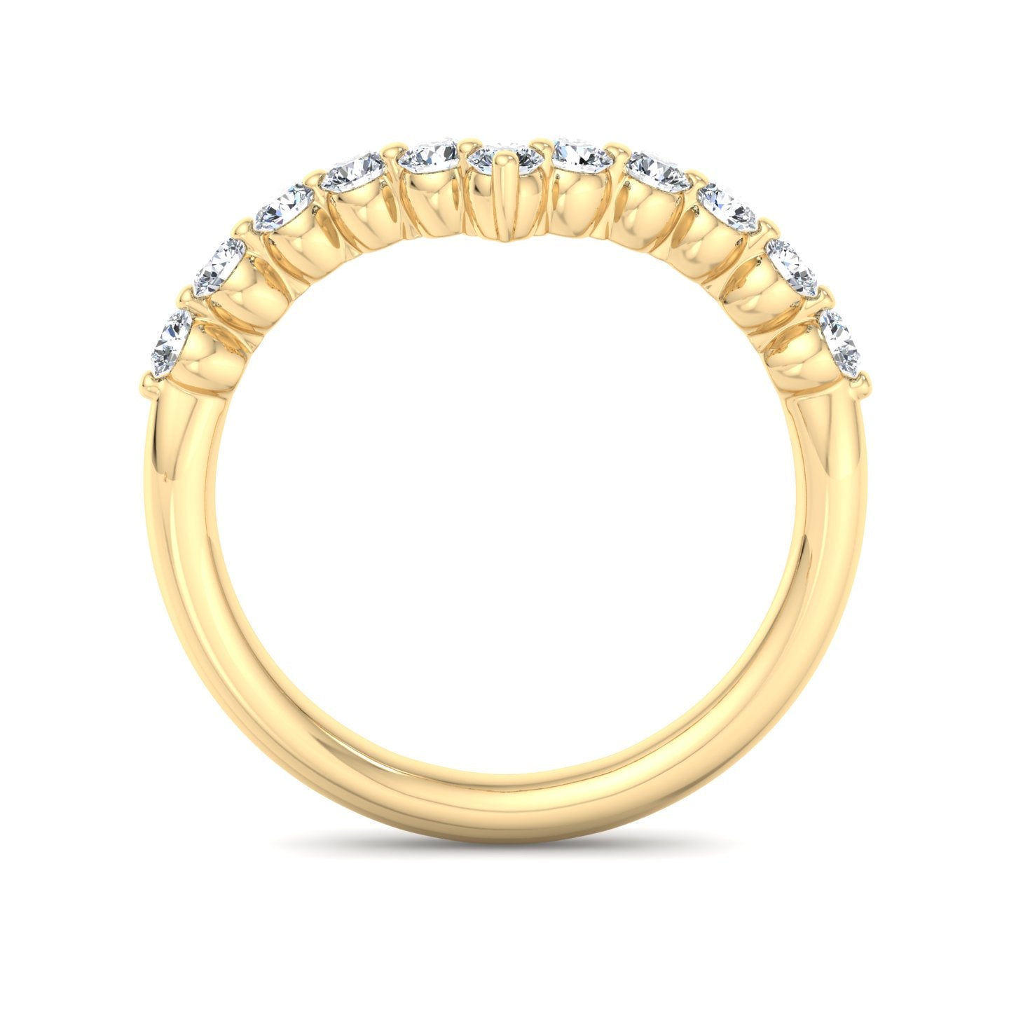 Diamond Wishbone Ring - Krishnashray