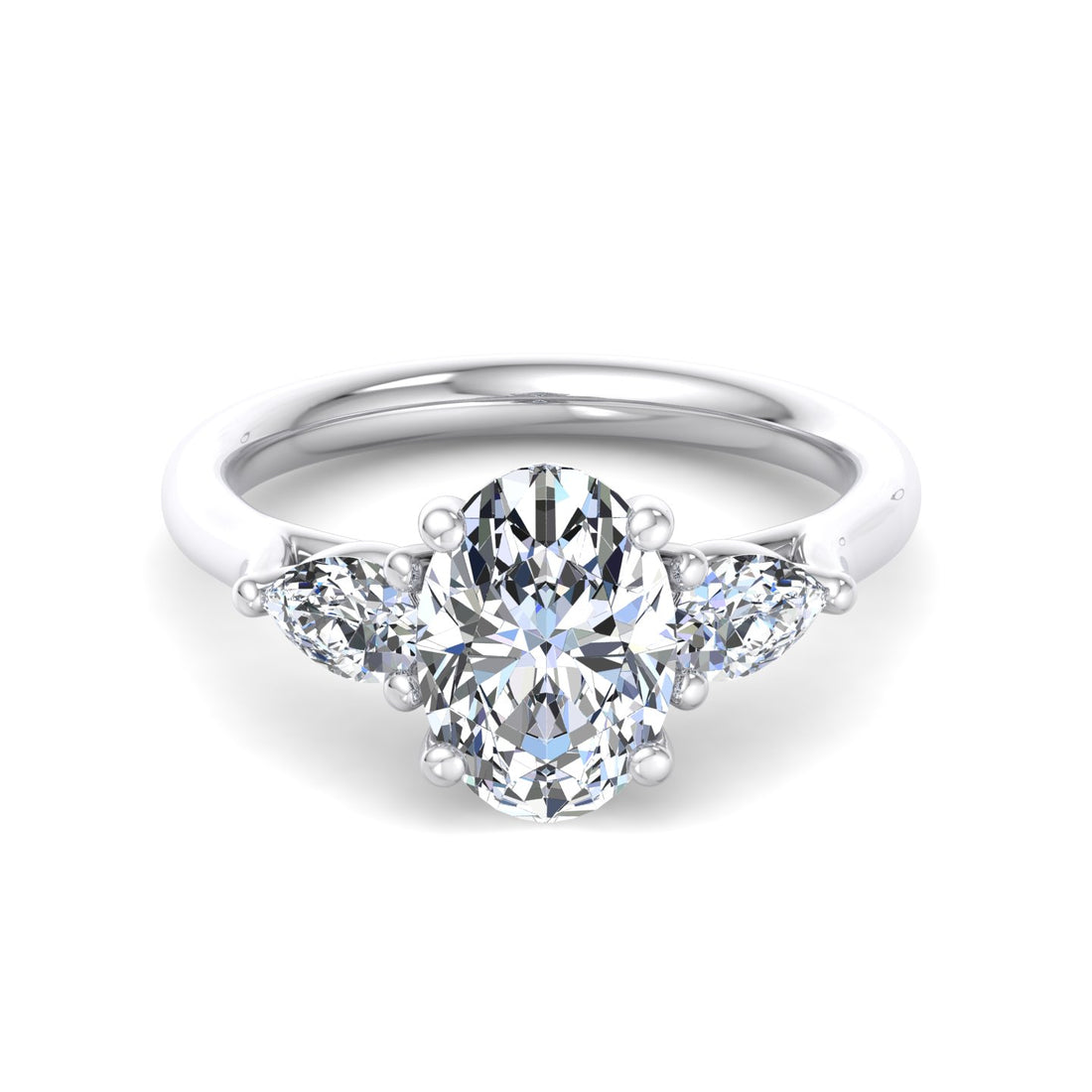 Three-Stone Diamond Ring - Krishnashray