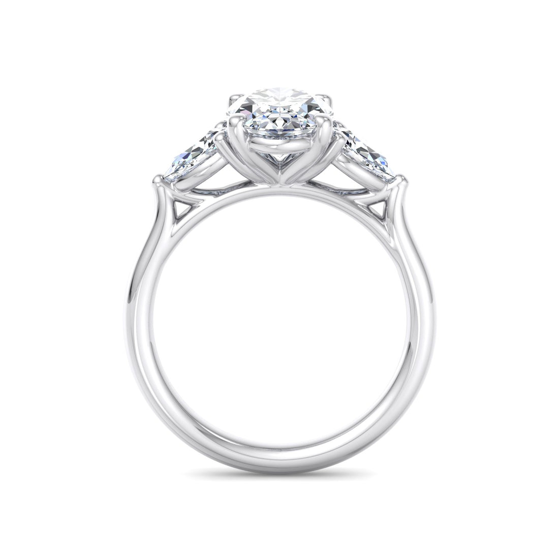 Three-Stone Diamond Ring - Krishnashray
