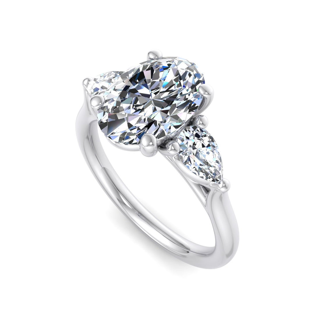 Three-Stone Diamond Ring - Krishnashray