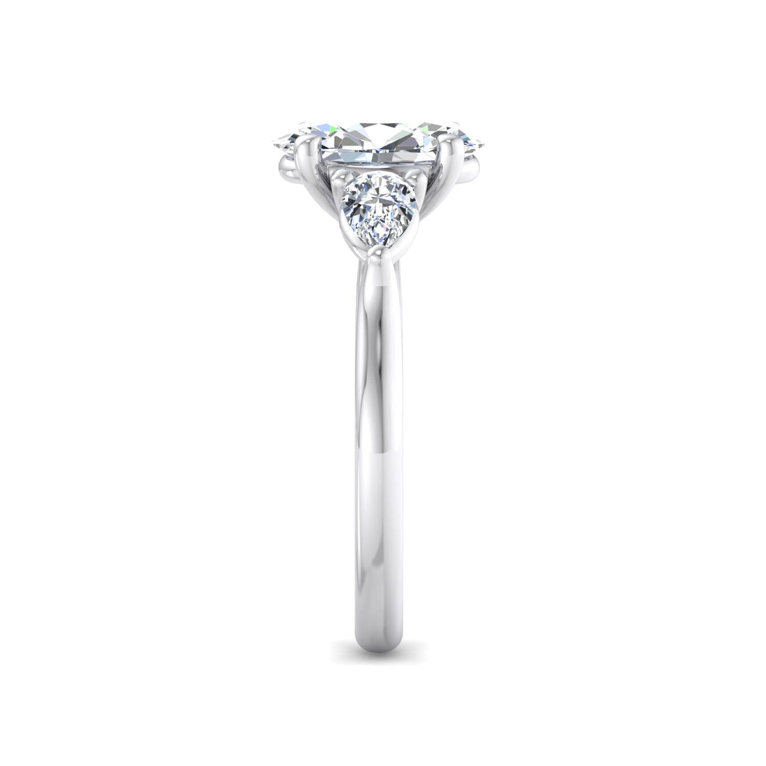 Three-Stone Diamond Ring - Krishnashray
