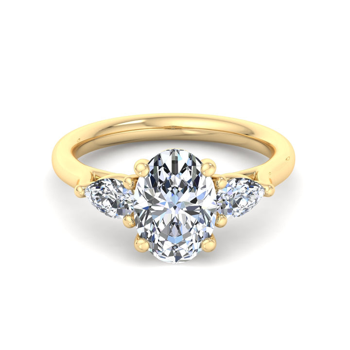 Three-Stone Diamond Ring - Krishnashray