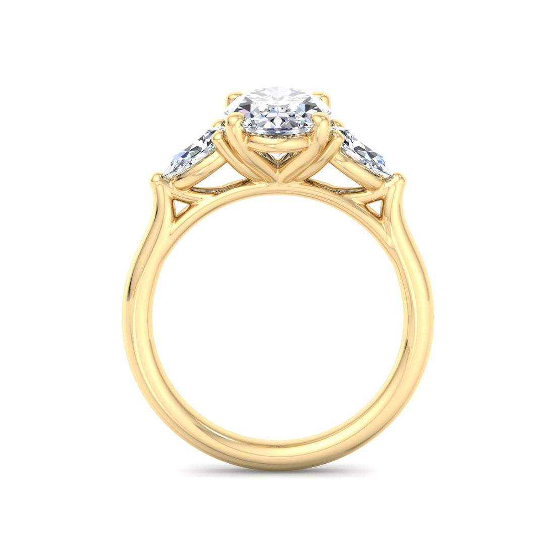 Three-Stone Diamond Ring - Krishnashray