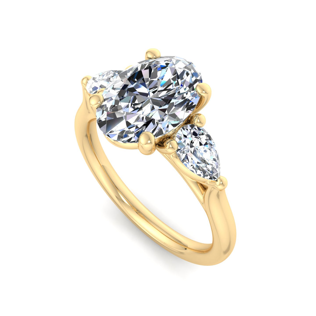 Three-Stone Diamond Ring - Krishnashray
