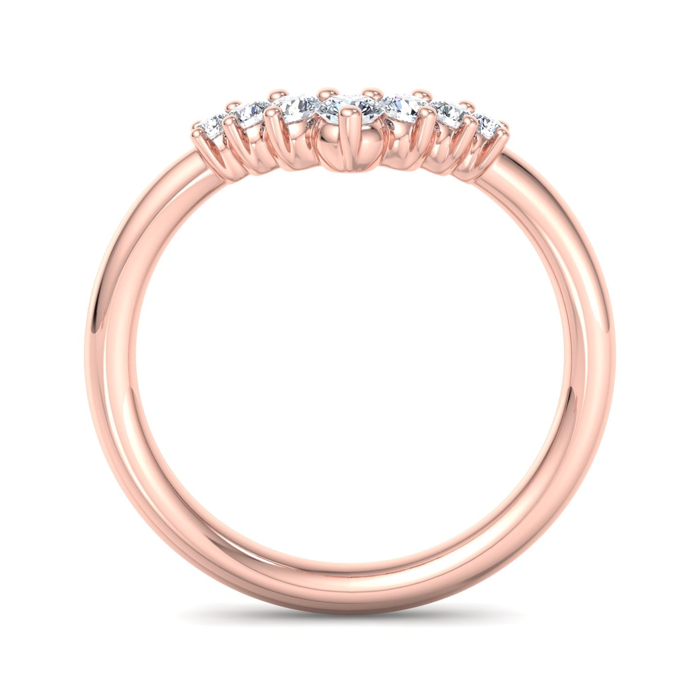 Diamond V-Shaped Ring - Krishnashray