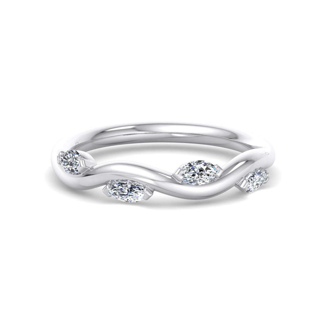 Twisted Diamond Band - Krishnashray
