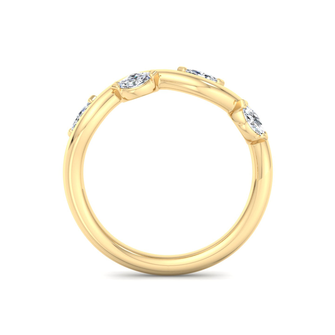Twisted Diamond Band - Krishnashray