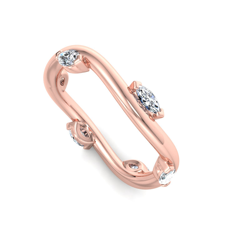 Entwined Elegance Ring - Krishnashray