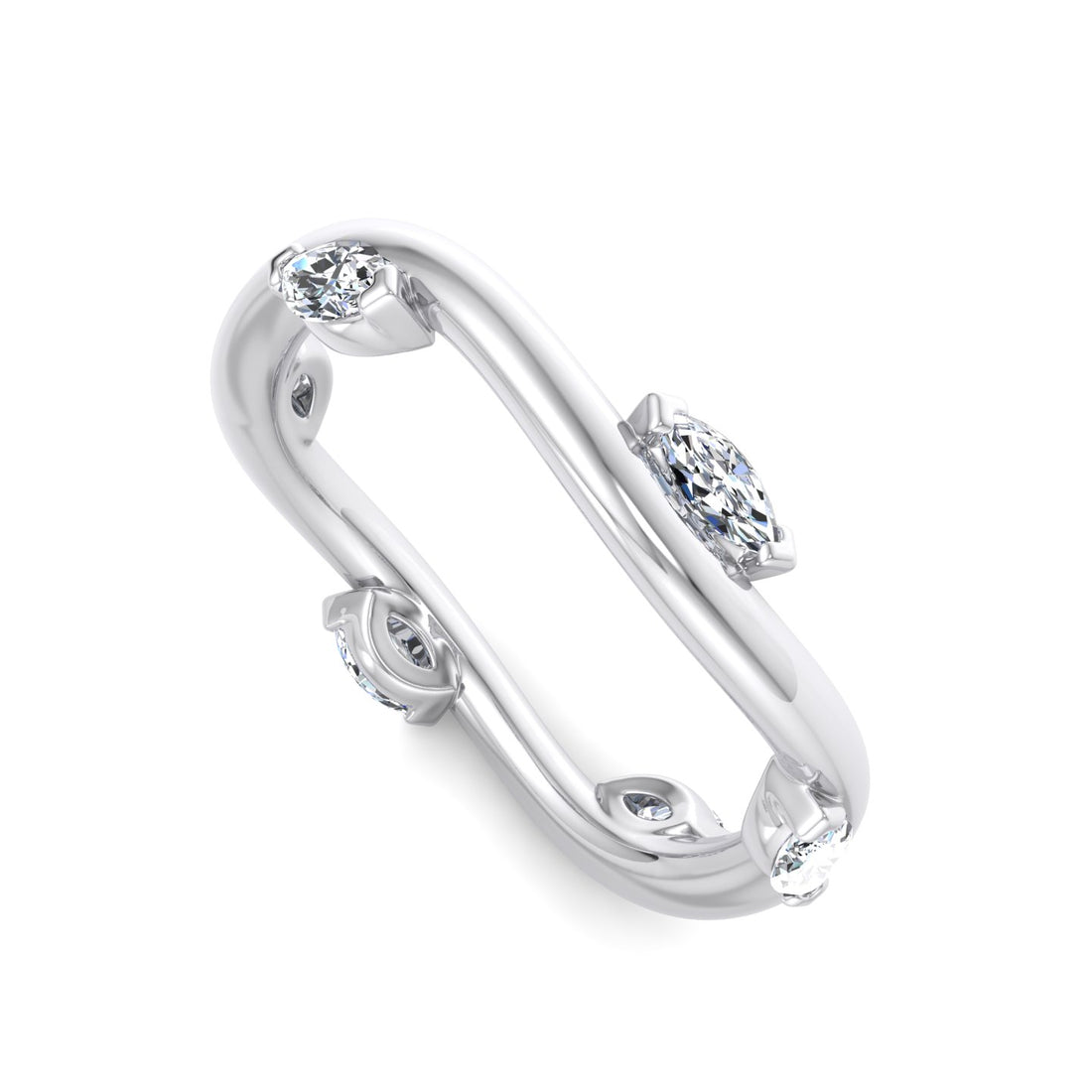 Entwined Elegance Ring - Krishnashray