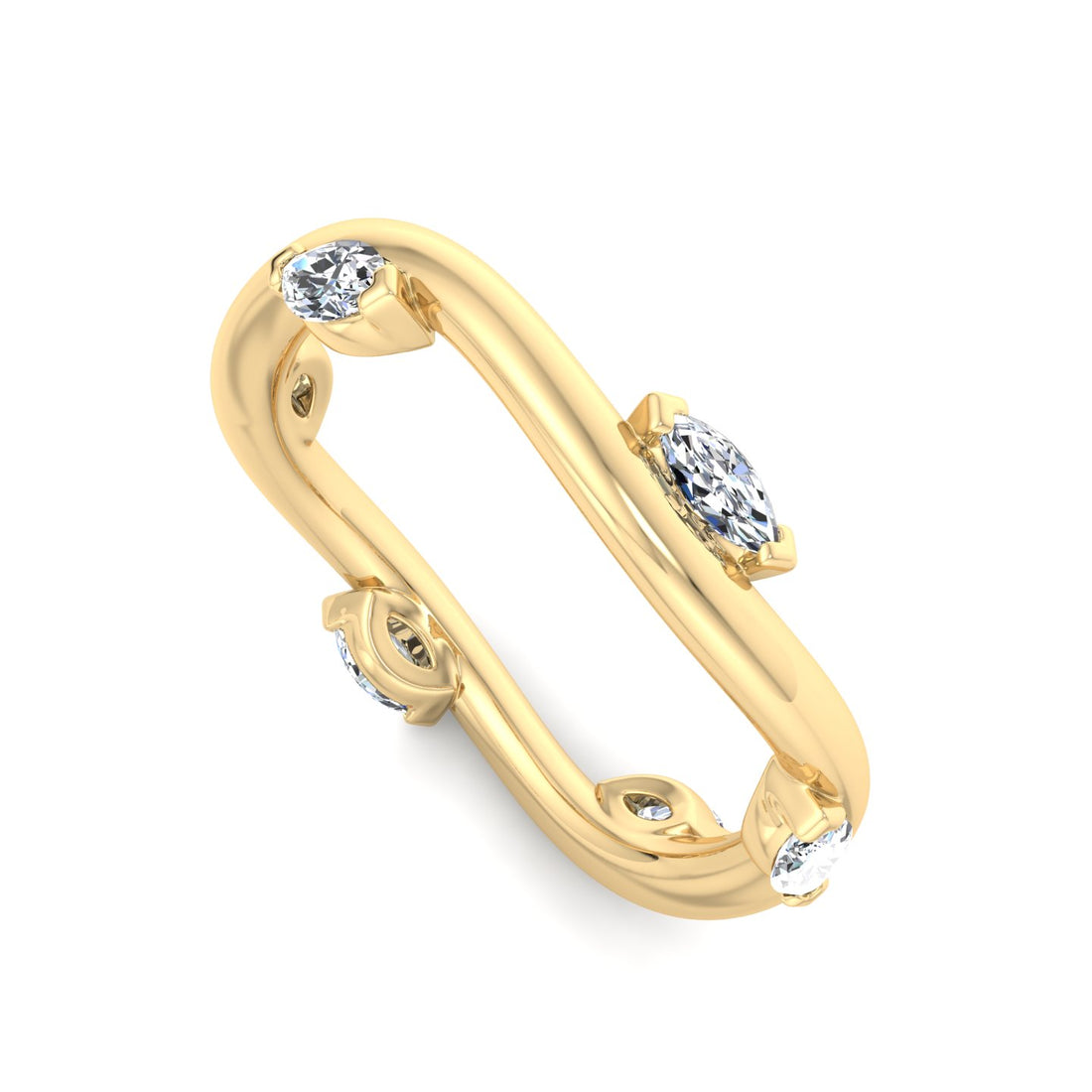 Entwined Elegance Ring - Krishnashray