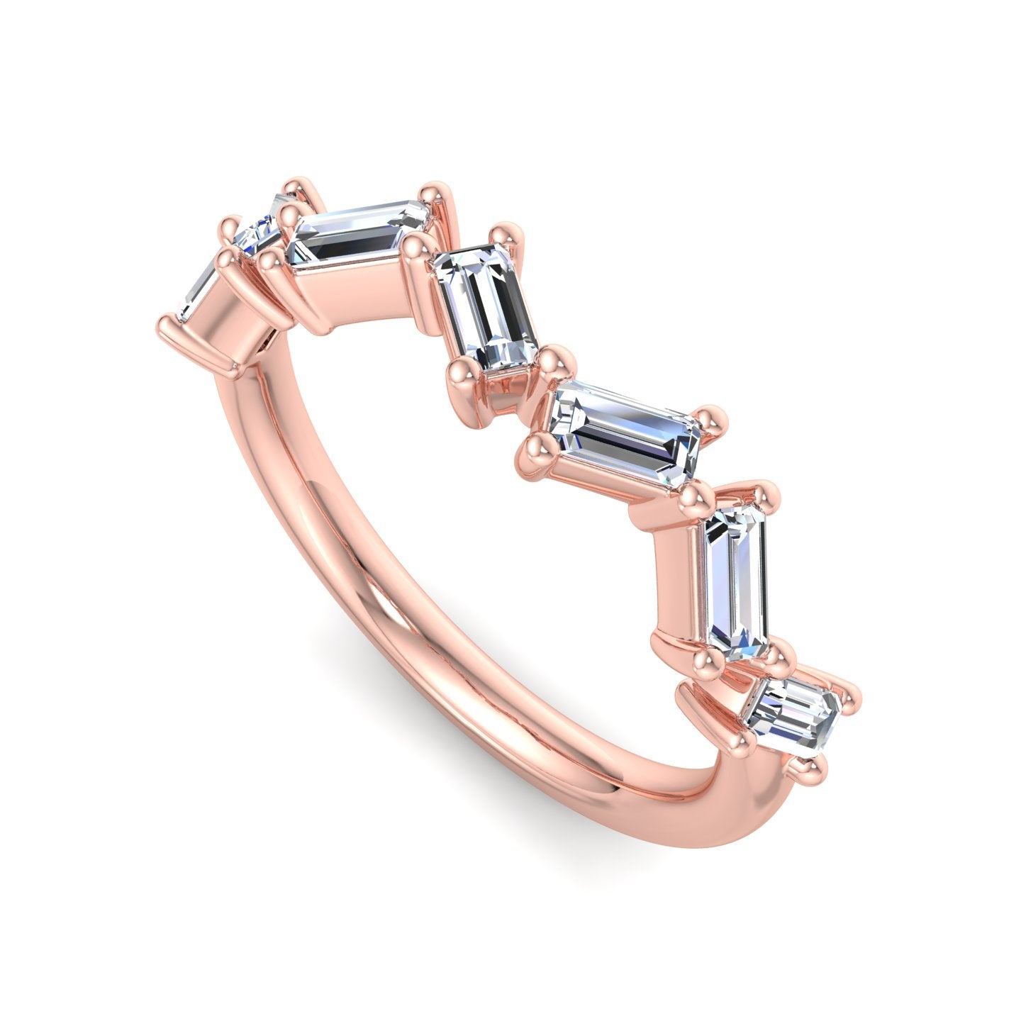 Baguette Diamond Ring - Krishnashray