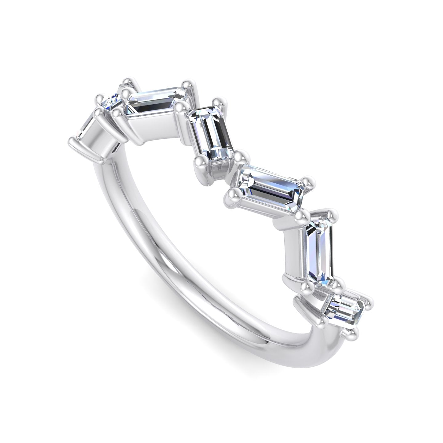 Baguette Diamond Ring - Krishnashray