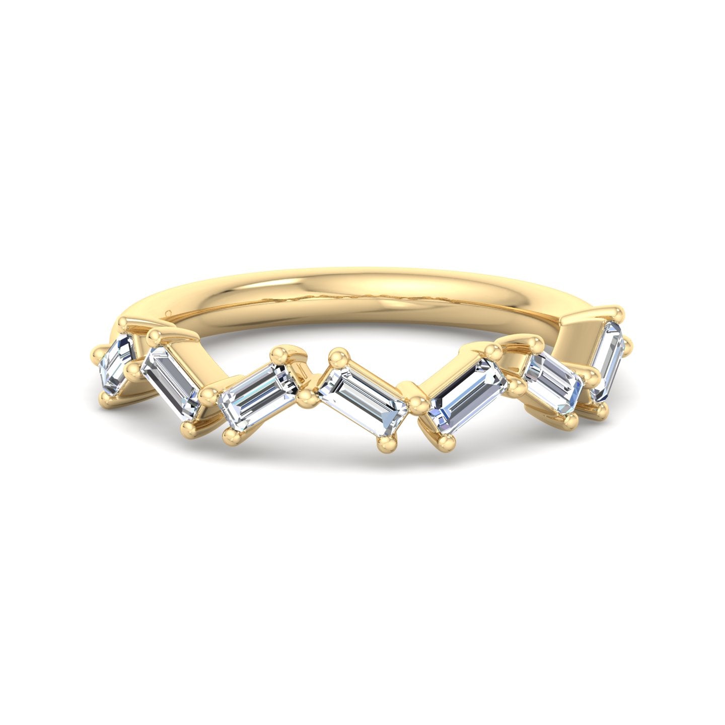 Baguette Diamond Ring - Krishnashray