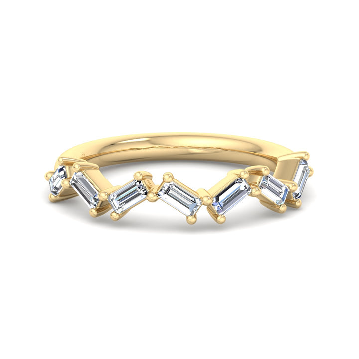 Baguette Diamond Ring - Krishnashray