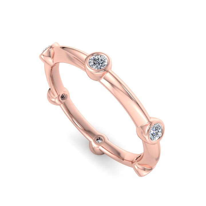Eternal Circle Diamond Ring - Krishnashray