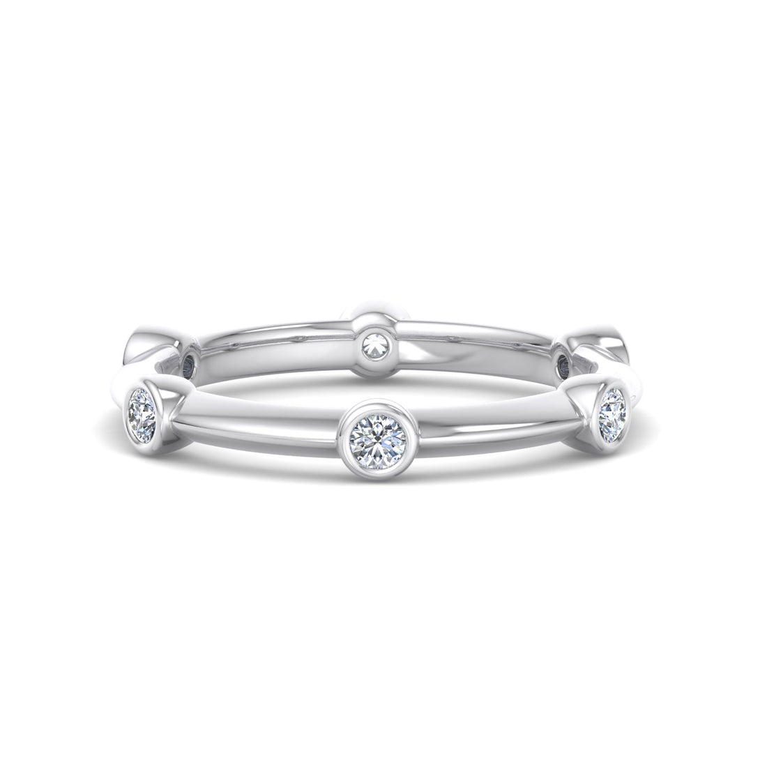 Eternal Circle Diamond Ring - Krishnashray